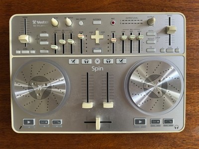 Vestax Spin DJ Controller Midi Audio Interface