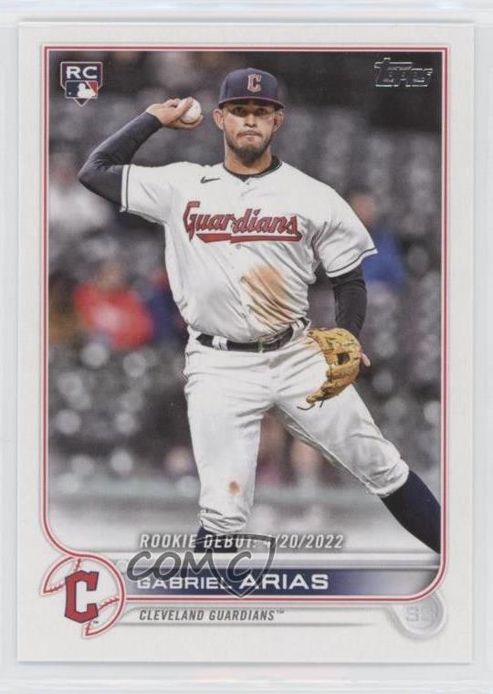2022 Topps Update Rookie Debut Gabriel Arias #US321 Rookie RC 0w8