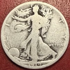 1919-D Walking Liberty Half Dollar. Free Shipping