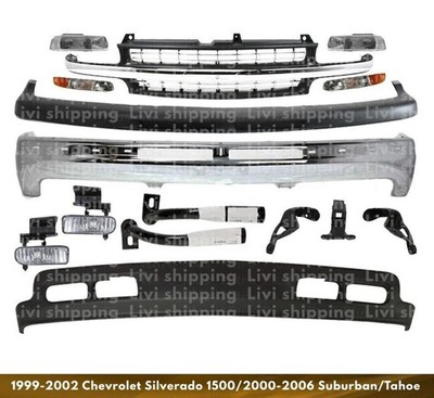Front Bumper Kit For 1999-2002 Chevrolet Silverado 1500/2000-2006 Suburban/Tahoe