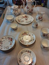 C0MBÌNED ROYAL ALBERT CHINA GARDEN Tea & Coffee Sets  Bought In The Early 1970s