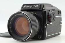 Top MINT Mamiya M645 1000s waist level Finder SEKOR C 80mm f1.9 From JAPAN