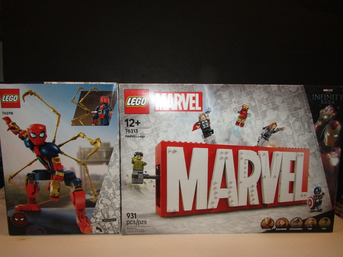 メンテナンス ERI LEGO Marvel Logo (76313) IRON SPIDER-Construction Figure Set
