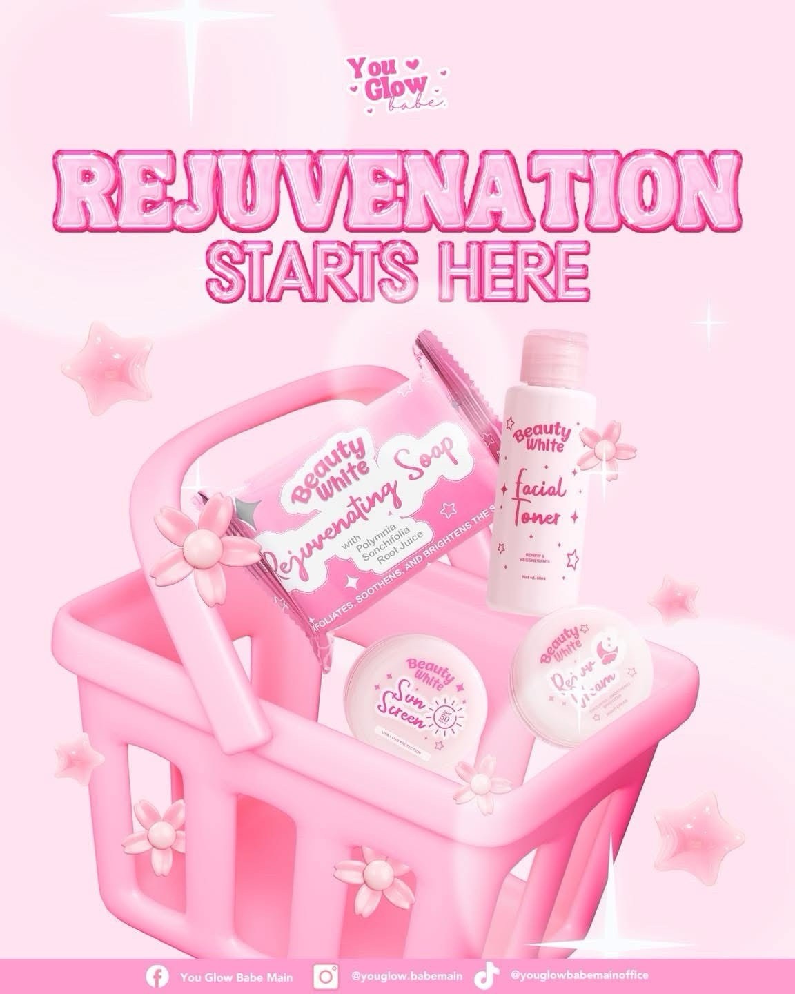 You Glow Babe Beauty White Rejuvenating Set