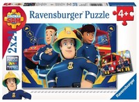 Puzzle Feuerwehrmann Sam 2X24 Teile Ab 4 Jahren, Kinderpuzzle, Ravensburger
