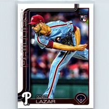 2025 Topps Update Max Lazar Rookie #US194 Philadelphia Phillies