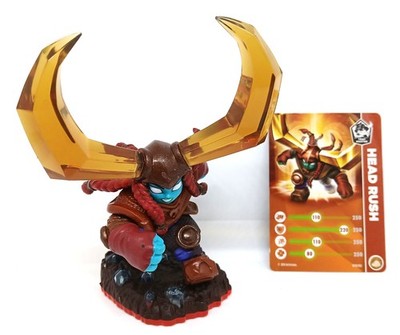 Skylanders Trap Team Figur - Trap Master Head Rush mit Karte | Activision Sammel