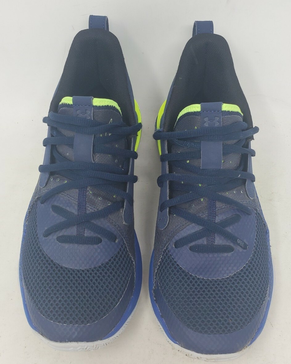 Under Armour Youth 6Y Curry 7 Lace Up Basketball Shoes Sneakers Blue 3022113-405 thumbnail 5