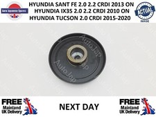 HYUNDIA SANTA FE IX35 TUCSON 2.0 2.2 CRDI CRANKSHAFT PULLEY NEXT DAY SHIPPING