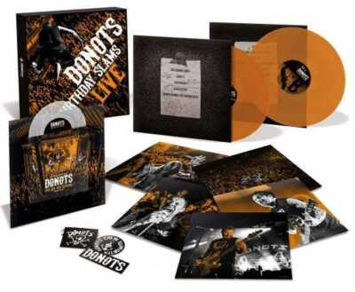 DONOTS - SIGNED - BIRTHDAY SLAMS LIVE -  1500 COPIES - DELUXE BOX SET - NEW OVP