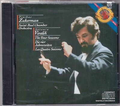 VIVALDI,ZUKERMAN,ST PAUL CHAMBER ORCH,Four Seasons,NEW CD,