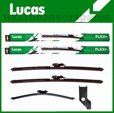 LAME TERGICRISTALLO SKODA SUPERB STATION WAGON 2009 al 2015 LUCAS 24" & 18" + 16" QUALITA' POSTERIORI