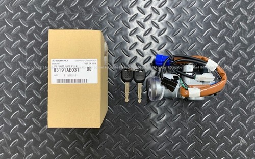SUBARU Genuine Legacy B12 BE/BH Ignition Steering Lock 83191AE031 Discontinued - Picture 11 of 22