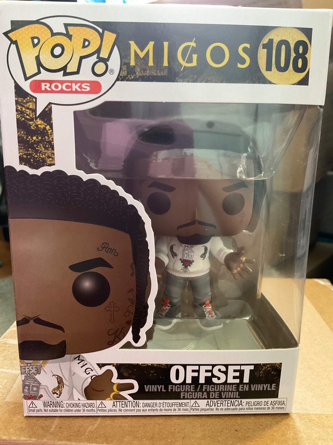Funko Pop! Rocks: Migos - Offset #108 Vinyl Figure