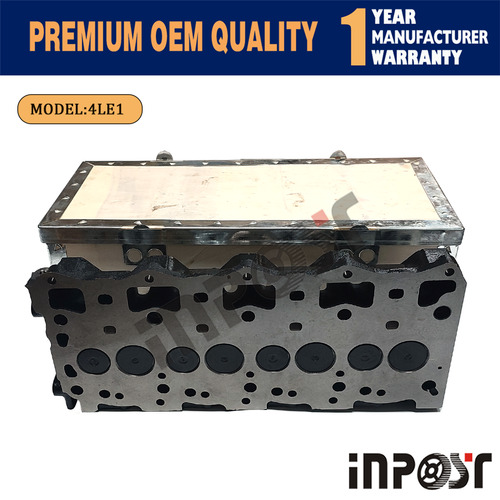 New 4LE1 Cylinder Head With Head Gasket For Isuzu 4LE1 Engine Hitachi Excavator - Bild 3 von 7