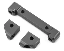 ST Racing Concepts Aluminum Front Hinge Pin Blocks for Traxxas 4Tec 2.0 (Gun Met