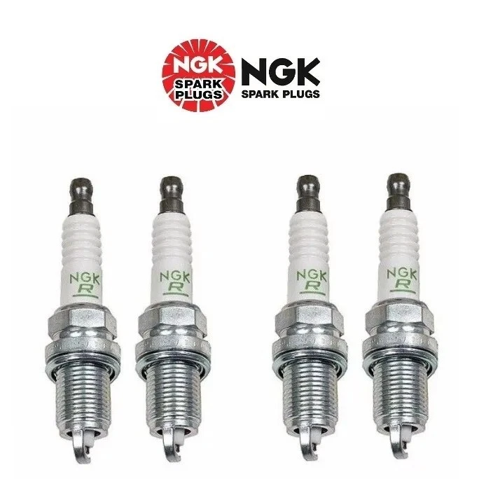 Kit de velas de ignição pré-gapadas para Jeep CJ5 CJ7 Wrangler NGK resistor ZFR5A11 conjunto 4 peças - Imagem 4 de 4