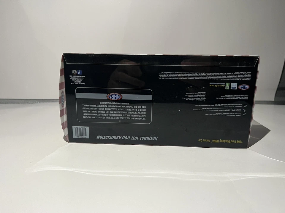 M2 Machines Exclusive Christmas Ornament 1969 Ford Mustang NHRA Funny Car Diecas - Image 4 of 4