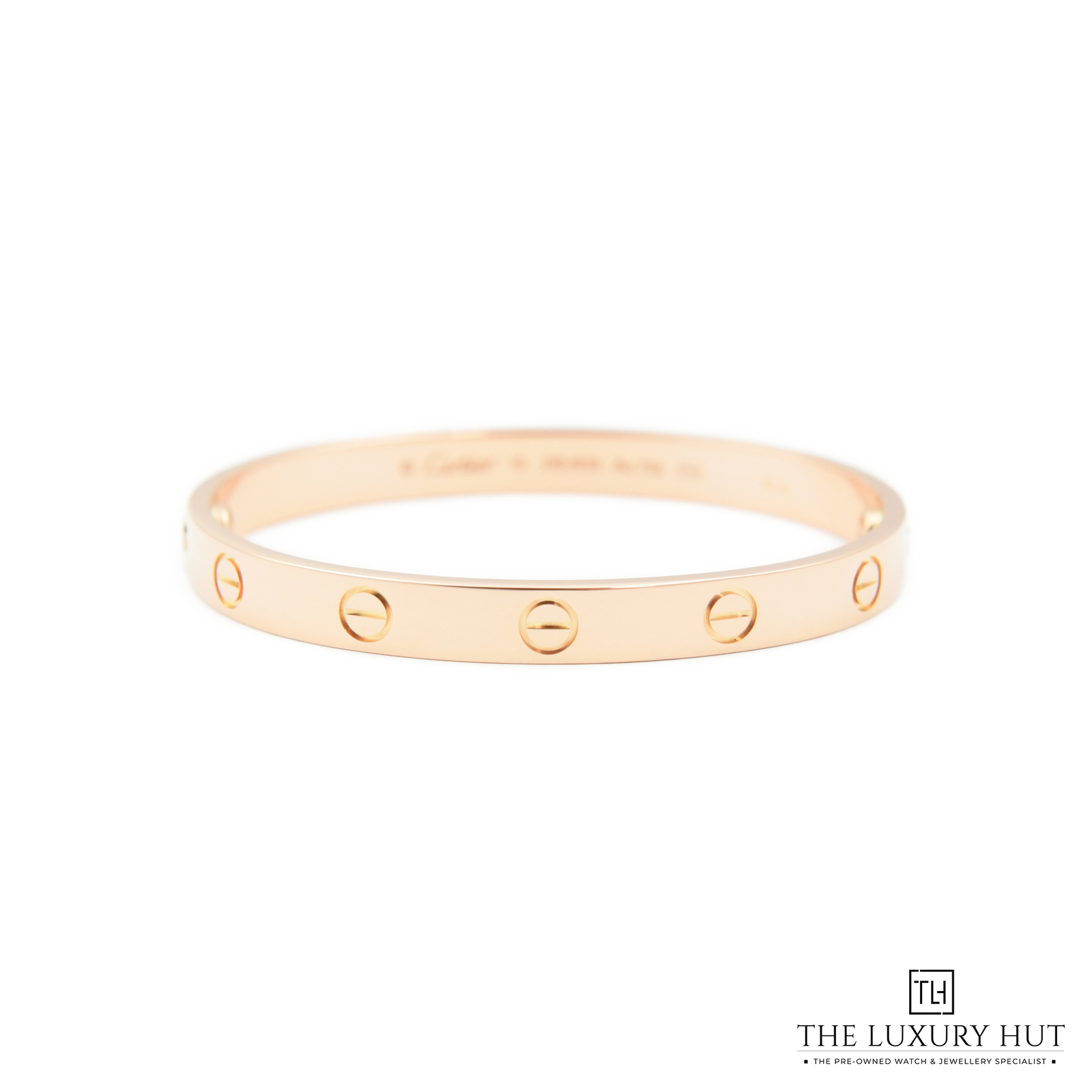 Cartier 18ct Rose Gold Love Bangle - See Full Description Below