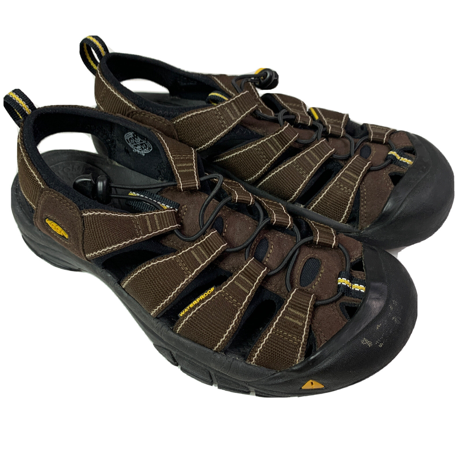 Sandali KEEN Newport H2 escursionismo passeggio atletico impermeabili marroni uomo taglia 10