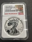 2019 S American 1 Oz Silver Eagle Enhanced Reverse Proof Coin NGC PF70