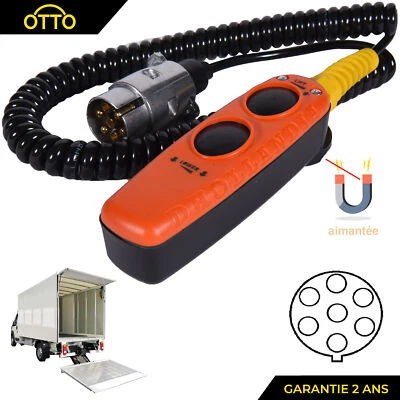 PARTSLINE Télécommande Professionnelle pour Hayon – 2 Boutons DHOLLANDIA, ERHEL, MBB-INTER