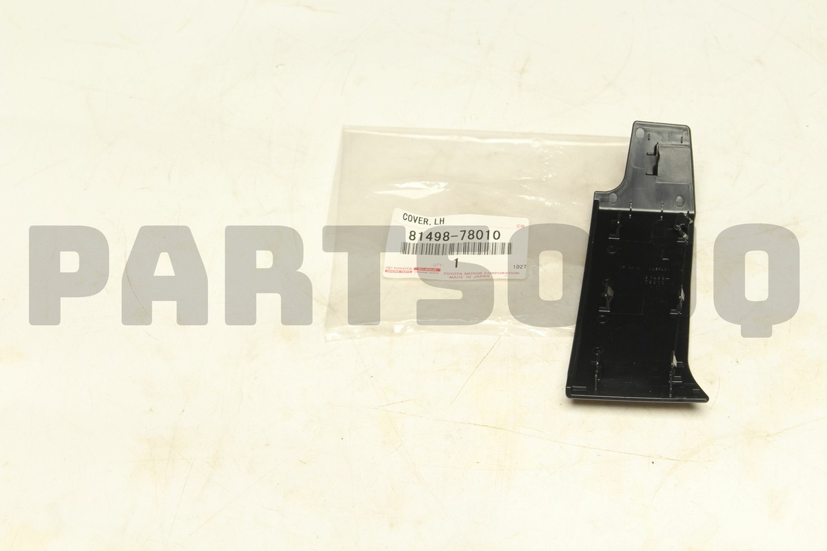 8149878010 Genuine Toyota COVER, REAR COMBINATION LAMP, LH 81498 