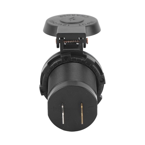 Car Charger IP66 Waterproof Fast Charging Dual Port USB Charger Black Shell - Photo 5 sur 12