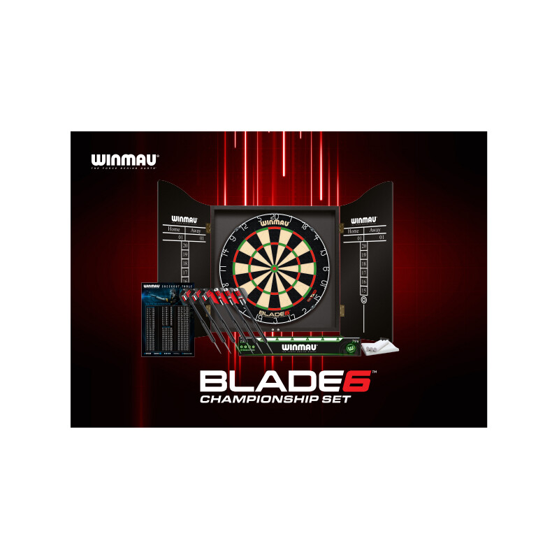 Winmau Blade 6 Dartscheibe Championship Dart Set Dartboard Set