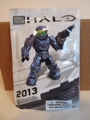 *HTF* HALO Mega Bloks E3 PAX 2013 Exclusive Sealed SPARTAN Mini Figure!