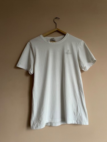 Vivienne Westwood, Vintage Vivienne Westwood Mini Logo White T-shirt Size XL