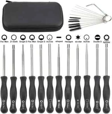 12PCS Adjustment Carburetor Tool Kit for Common 2 Cycle Carburator Small Engine