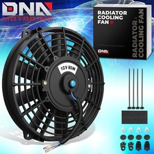 7 12v Volt Electric Slim Pushpull Engine Coolingradiator Fanmounting Kit