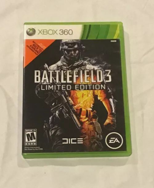 Battlefield 3 limited edition xbox 360 price online