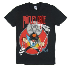 motley crue band tee