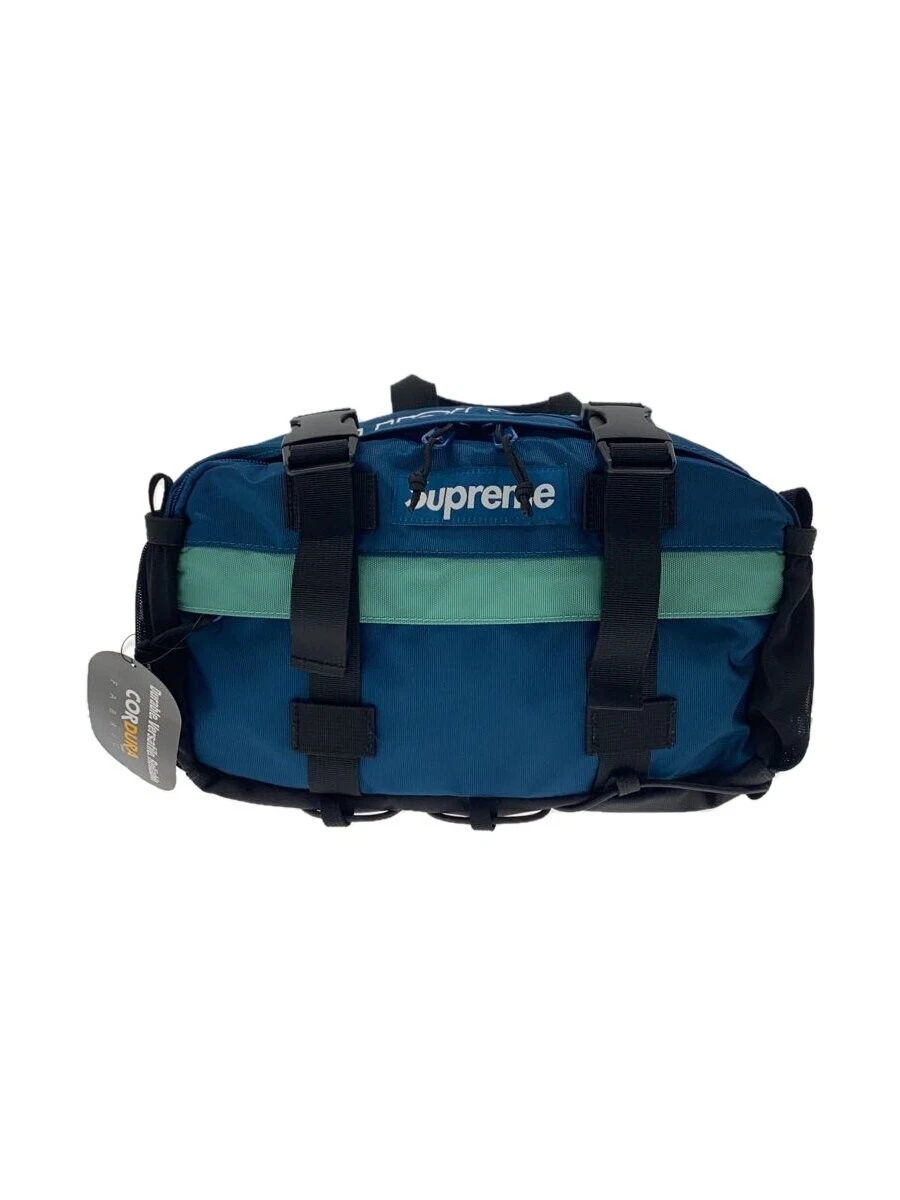 Sac taille suprême nylon bleu marine couleur unie bon état