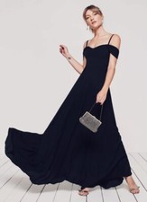 Reformation Poppy Dress Black Size 4 $388