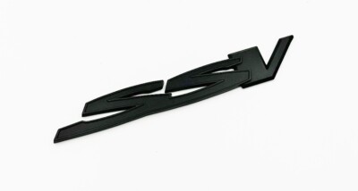 Chevy SS Commodore G8 Holden SSV Rear Trunk Lid Badge Emblem VE VF Matte Black