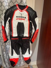 Honda CBR Motorbike/Motorcycle Leather Biker Jacket Pure Cowhide Leather All Siz