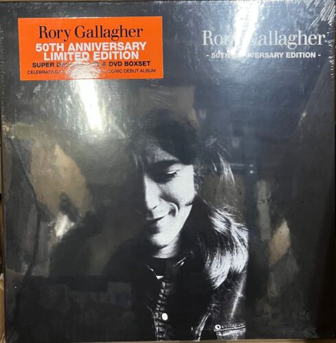 Rory Gallagher by Rory Gallagher (4x CD DVD Box Set, 2021) SEALED Shelfwear*