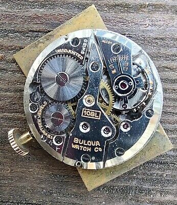 Genuine Bulova 15J Movement (cal 10BL), in Running Order Genuine Bulova 15J Movement (cal 10BL), in Running Order