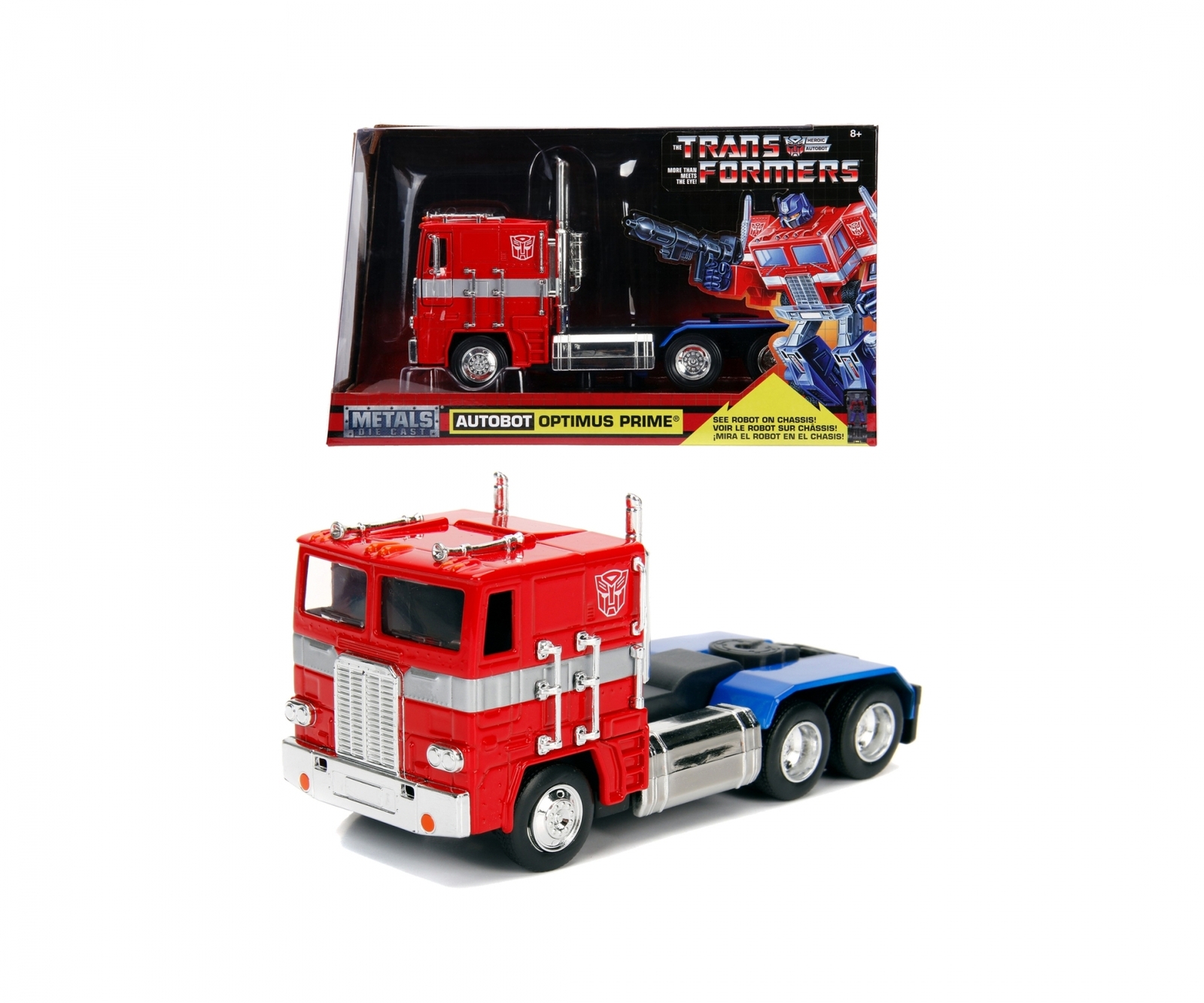Transformers G1 Optimus 1:24 Model JADA TOYS