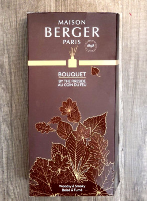 Maison Berger Bouquet reed diffuser ~ By The Fireside ~ NIB shelf wear READ