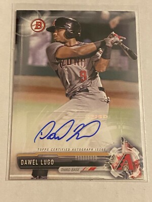   2017 Bowman Baseball Rookie Auto #PA-DLU Dawel LUGO  