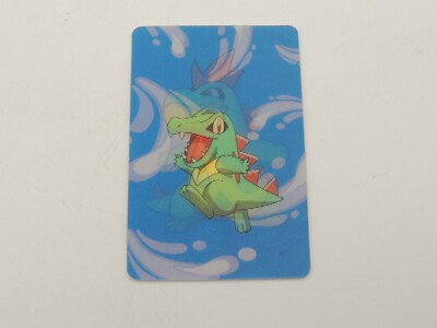 Pokemon Karte - Kellogg's 3D Kaiminus Krokodil - Nintendo Pokemon
