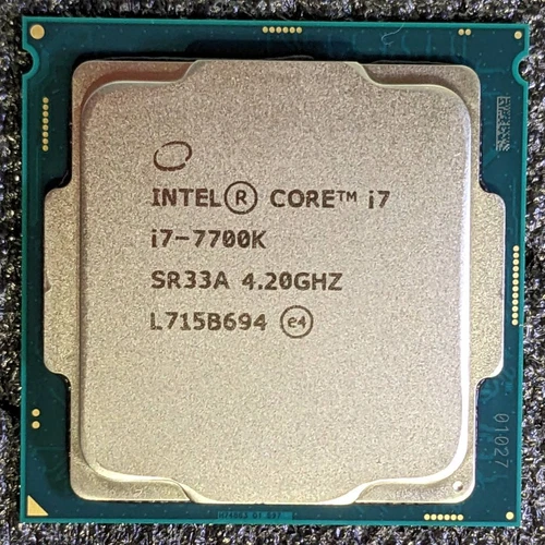 Intel Core i7 7700K KabyLake 7th generation LGA1151 - Picture 2 of 8