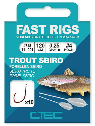 Форель Spro C-Tec Forelle Classic gebundene Haken 120 см 150 см 200 см 1490₽
