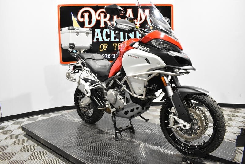 2017 Ducati Multistrada 1200 Enduro  Dream Machines of Texas 2017 Ducati Multistrada 1200 Enduro   9373 Miles Red
