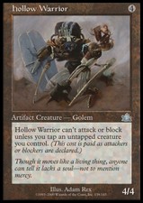 Magic the Gathering MTG Hollow Warrior (138) Prophecy   LP
