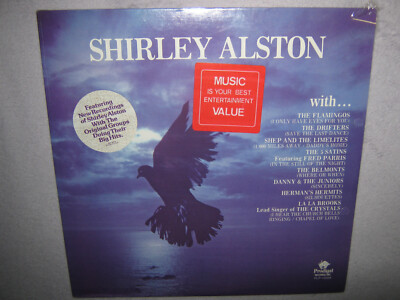 SHIRLEY ALSTON w/The Drifters Belmonts Flamingos + MINTY ORIGINAL SEALED LP 1975